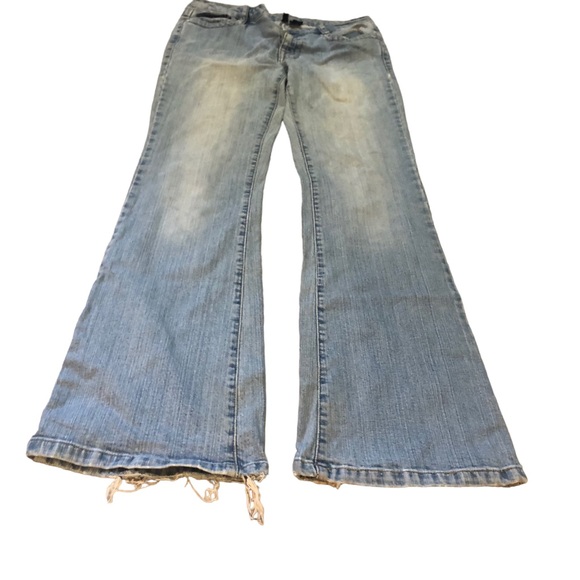 Kensie Bootcut Jeans- Distressed / Faded - Size 8 - Picture 6 of 10